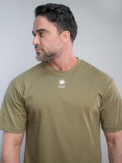 Oversized T-shirt (olive)