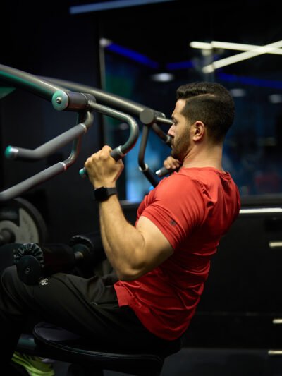 Training rounded T-Shirt (red)